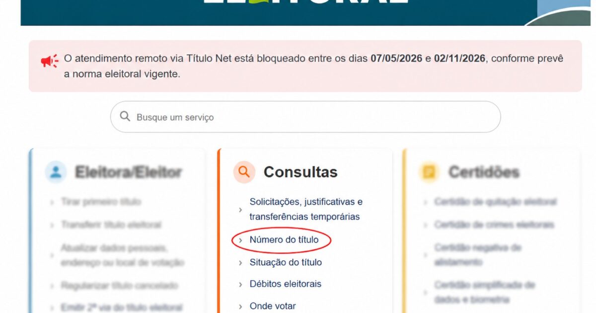 Como descobrir o número do título de eleitor, zona e seção
